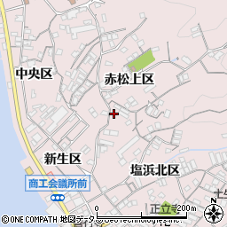 広島県尾道市因島土生町赤松上区1846-12周辺の地図