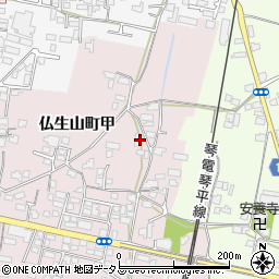 香川県高松市仏生山町127周辺の地図