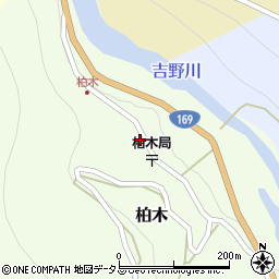 奈良県吉野郡川上村柏木33周辺の地図