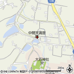 香川県高松市中間町1476周辺の地図