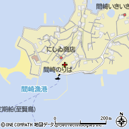 名井神社周辺の地図