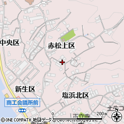 広島県尾道市因島土生町赤松上区1845-5周辺の地図