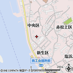 広島県尾道市因島土生町中央区1766-5周辺の地図