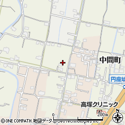香川県高松市中間町99-6周辺の地図