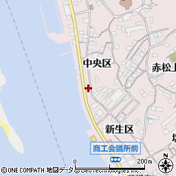 広島県尾道市因島土生町中央区2577-5周辺の地図