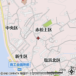 広島県尾道市因島土生町赤松上区1845-6周辺の地図