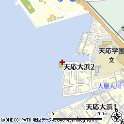 大浜第2公園周辺の地図