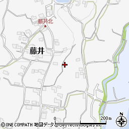 和歌山県紀の川市藤井128周辺の地図