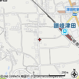 香川県さぬき市津田町津田868-4周辺の地図