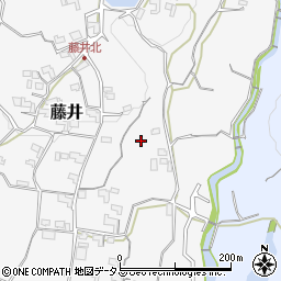 和歌山県紀の川市藤井周辺の地図