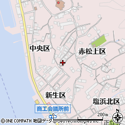 広島県尾道市因島土生町赤松上区1826-1周辺の地図