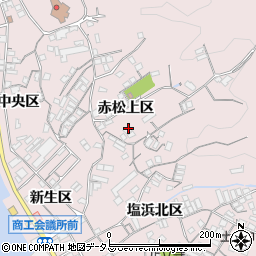 広島県尾道市因島土生町赤松上区1844-5周辺の地図