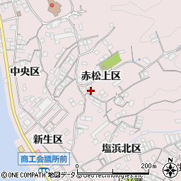 広島県尾道市因島土生町赤松上区1845-18周辺の地図