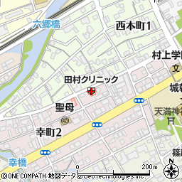 田村クリニックデイケアかもめくらぶ周辺の地図