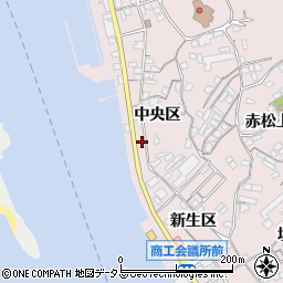 広島県尾道市因島土生町中央区1762周辺の地図