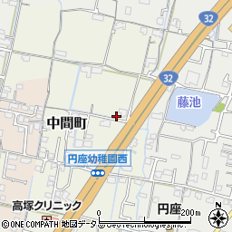 香川県高松市中間町49周辺の地図
