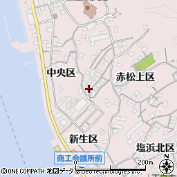 広島県尾道市因島土生町赤松上区1775-2周辺の地図