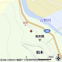 奈良県吉野郡川上村柏木40周辺の地図