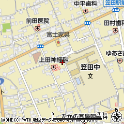 上田内科周辺の地図