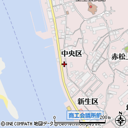 広島県尾道市因島土生町中央区1762-1周辺の地図