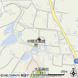 香川県高松市中間町1477-4周辺の地図