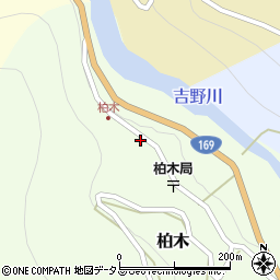 奈良県吉野郡川上村柏木29周辺の地図