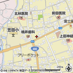 株式会社有交紀北タクシー　本社周辺の地図