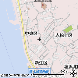 広島県尾道市因島土生町中央区1769周辺の地図