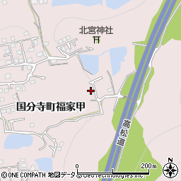 香川県高松市国分寺町福家甲3384-5周辺の地図