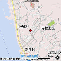 広島県尾道市因島土生町赤松上区1776周辺の地図