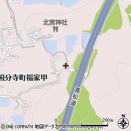 香川県高松市国分寺町福家甲3381周辺の地図