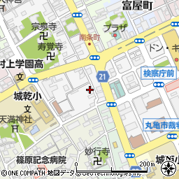 堀田製籠商店周辺の地図