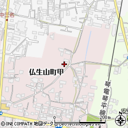 香川県高松市仏生山町92周辺の地図