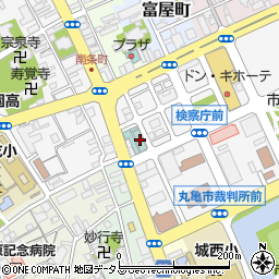 アパホテル丸亀駅前大通周辺の地図