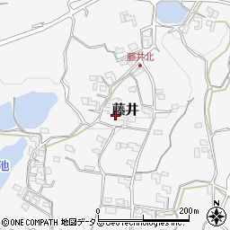 和歌山県紀の川市藤井955周辺の地図