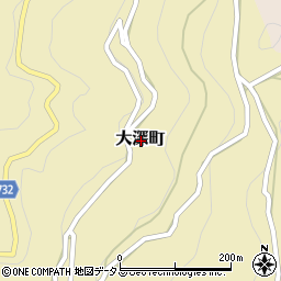 奈良県五條市大深町周辺の地図