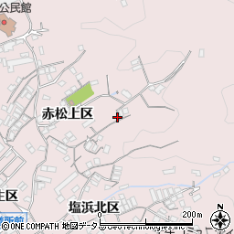 広島県尾道市因島土生町赤松上区甲-1883周辺の地図