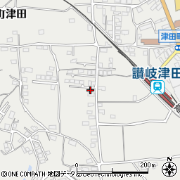 香川県さぬき市津田町津田860-4周辺の地図