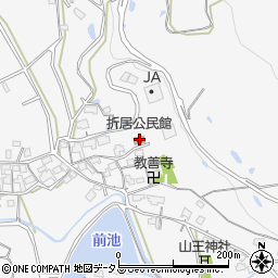 折居公民館周辺の地図