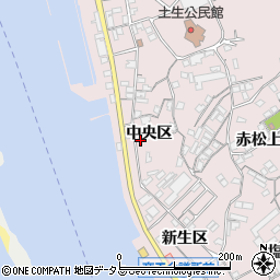 広島県尾道市因島土生町中央区1763周辺の地図