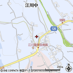 和歌山県紀の川市江川中129周辺の地図