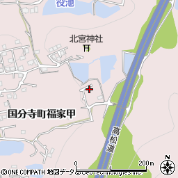 香川県高松市国分寺町福家甲3384-13周辺の地図