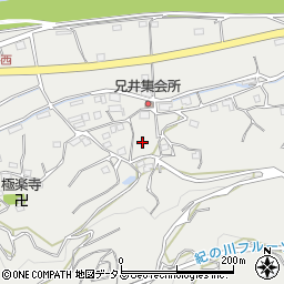 和歌山県伊都郡かつらぎ町兄井周辺の地図
