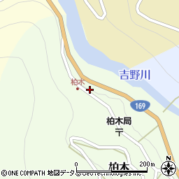 奈良県吉野郡川上村柏木27周辺の地図