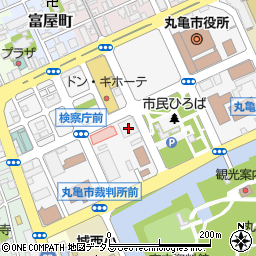 香川県電気工事業工業組合　中讃支部周辺の地図