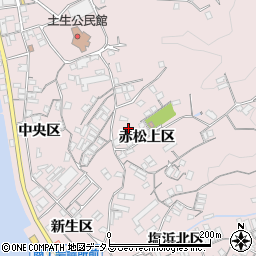 広島県尾道市因島土生町赤松上区1806-2周辺の地図
