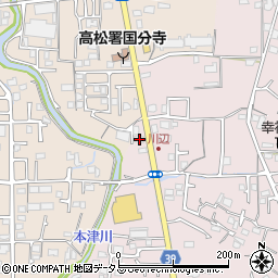 香川県高松市国分寺町福家甲3569周辺の地図