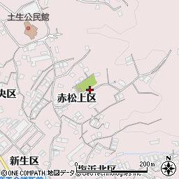 広島県尾道市因島土生町赤松上区1839-1周辺の地図