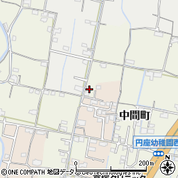 香川県高松市中間町90周辺の地図