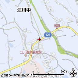 和歌山県紀の川市江川中786-2周辺の地図